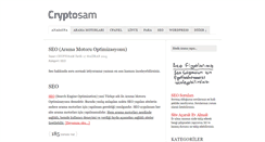 Desktop Screenshot of cryptosam.com